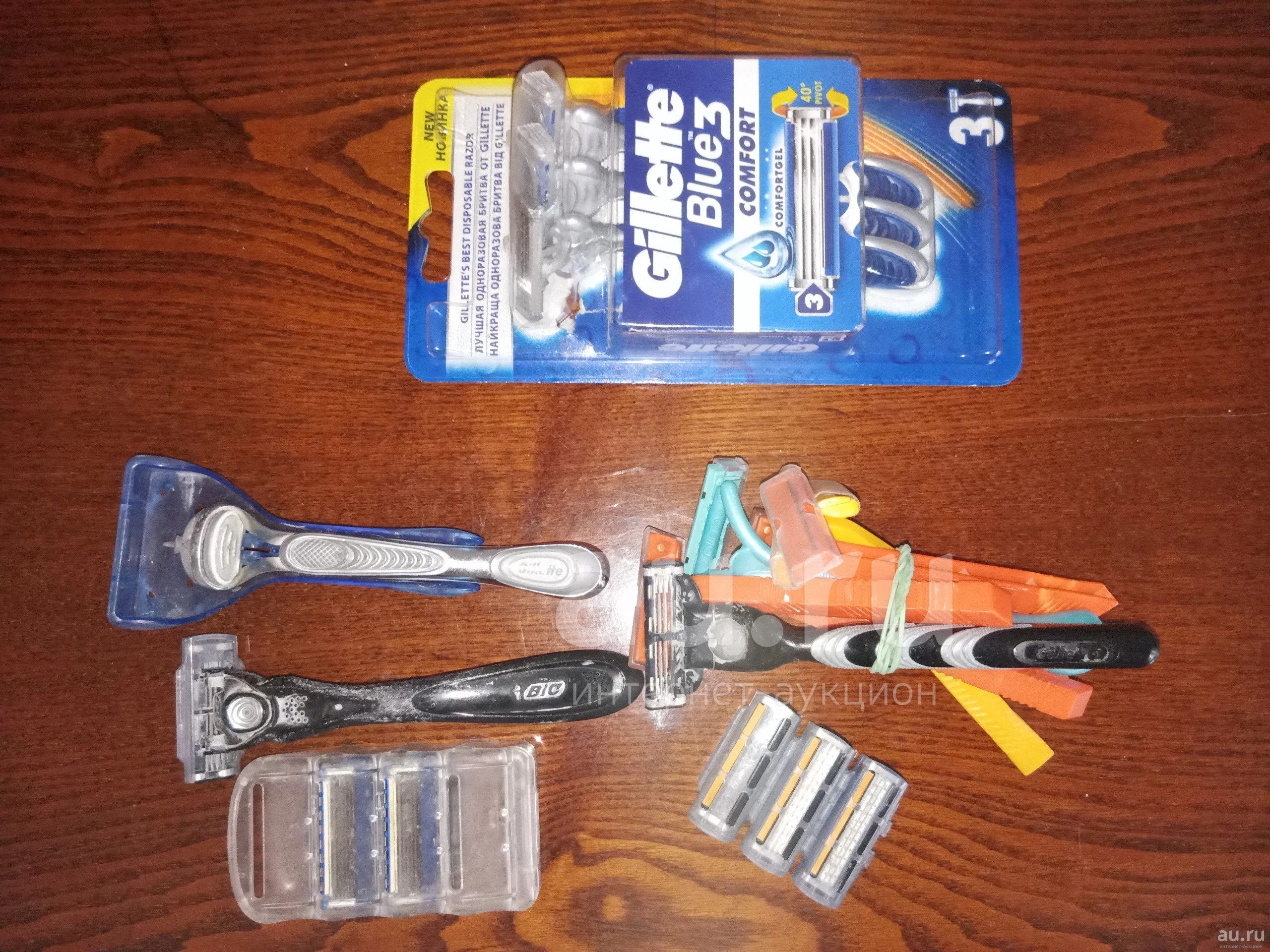 Станки для бритья б у gillette bic — купить в Красноярске. Состояние: Б ...