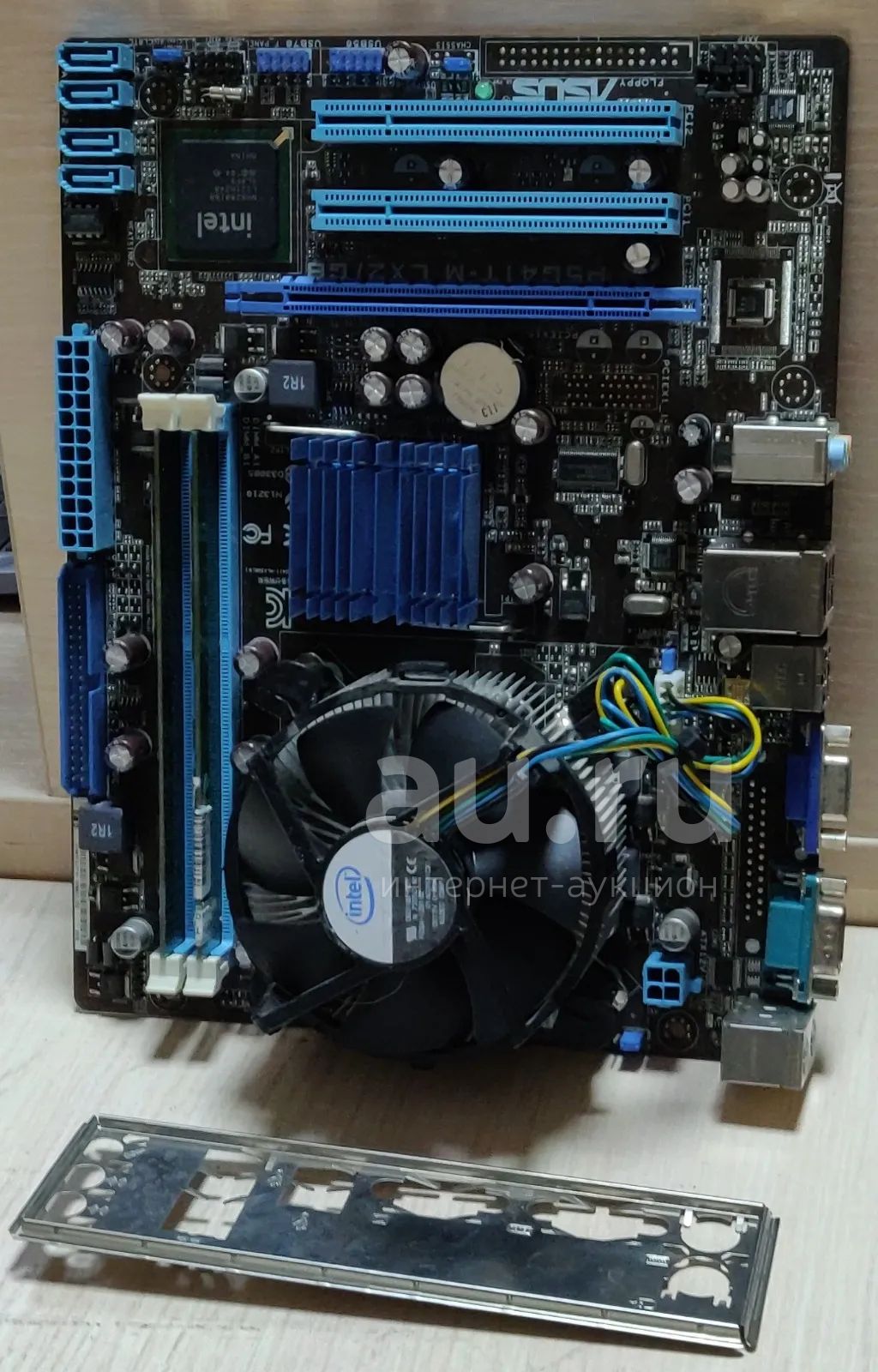 Комплект Core™2 Quad Q9400 +4 Gb DDR3, Материнская плата ASUS P5G41T-M ...