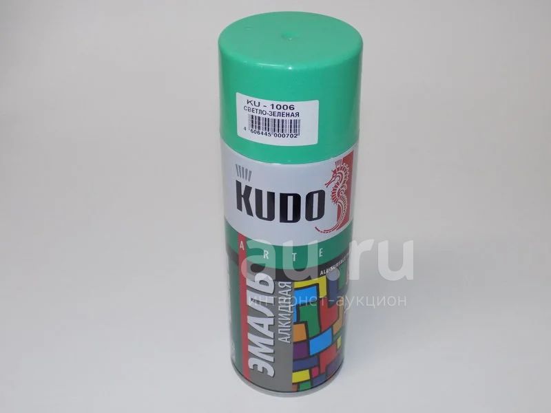 KUDO KU-1006 Эмаль светло-зеленая 520 мл (аэрозоль) Доставка — купить в ...