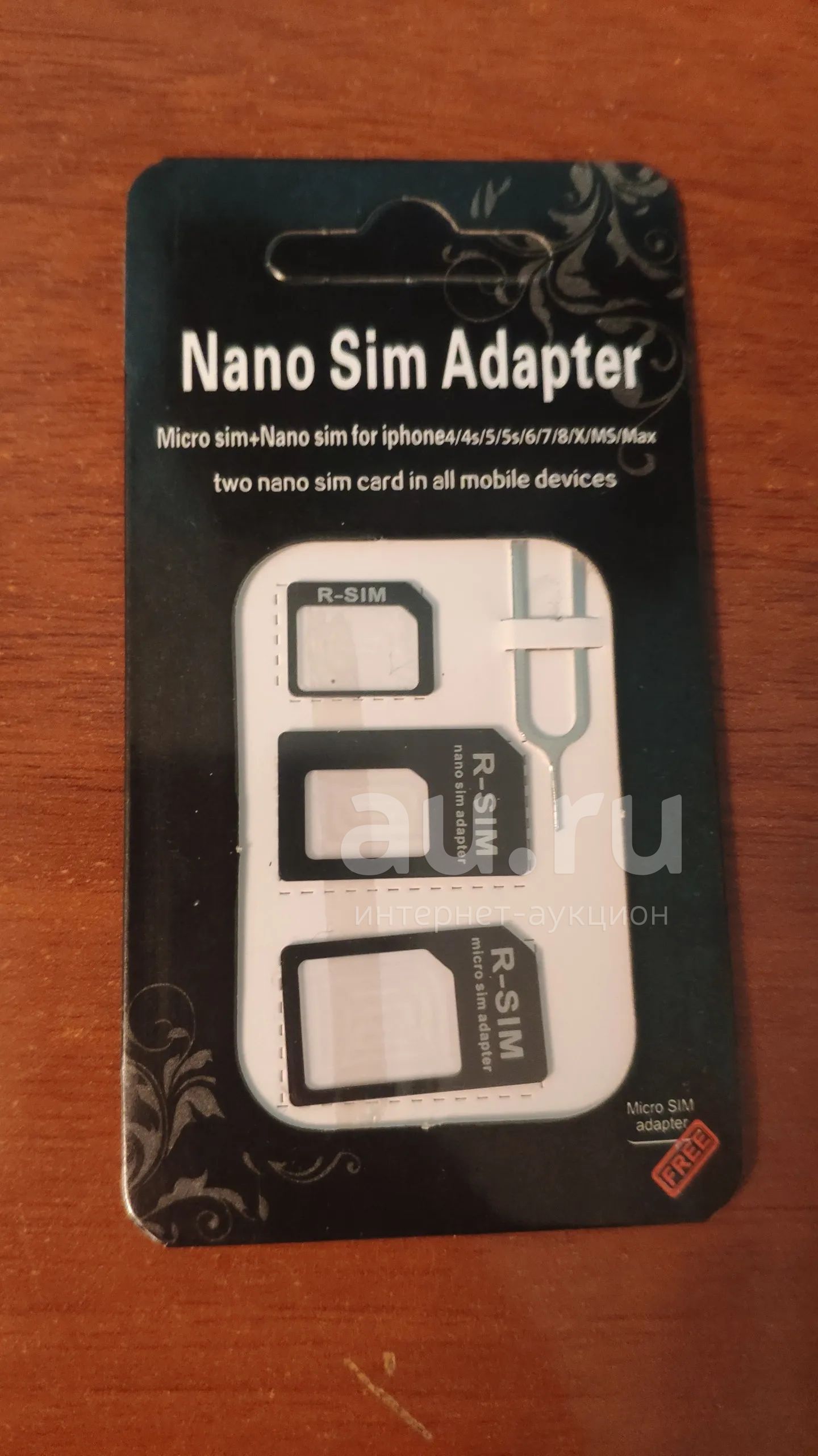 Адаптер переходник sim сим карты nano micro иголка — купить в ...