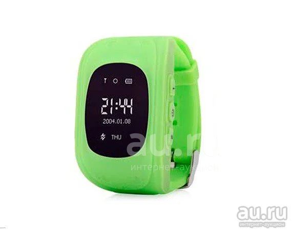 Детские умные часы Smart Baby Watch Q50 / G300| Цвет ремешка зеленый ...