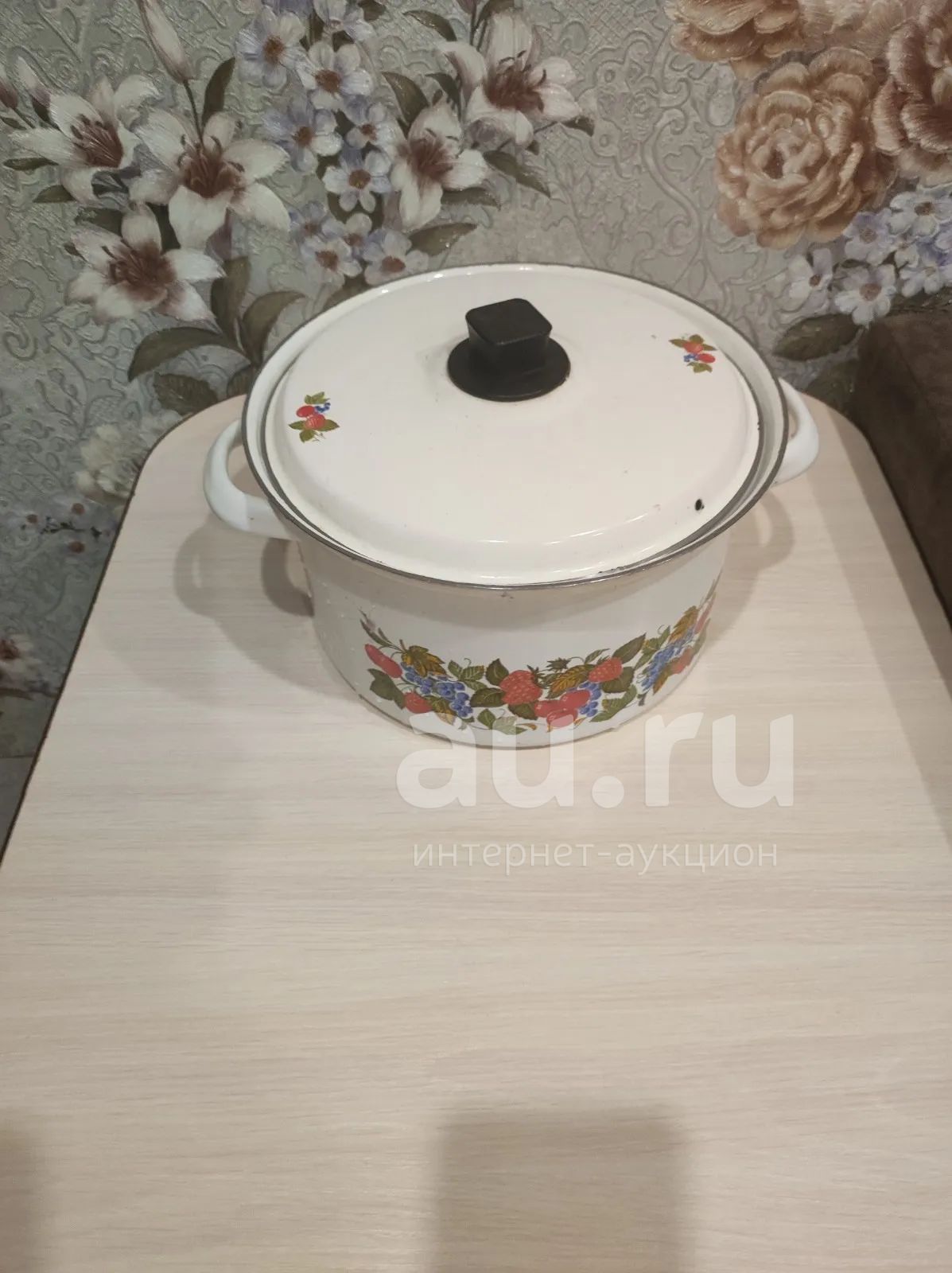 Кастрюля эмалированная 5 л. — купить в Красноярске. Состояние: Б/у ...