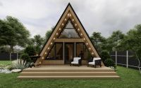 Лот: 24639289. Фото: 4. Новый инстаграмный дом А-фрейм... Красноярск