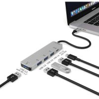 Лот: 21438812. Фото: 3. USB-хаб EZQuest 4-USB 3.0 Hub... Компьютеры, оргтехника, канцтовары