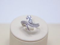 Лот: 14755697. Фото: 2. СЕРЕБРЯНОЕ КОЛЬЦО С ФИАНИТАМИ... Ювелирные изделия, бижутерия, часы