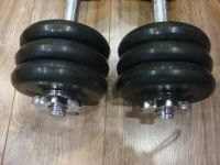 Лот: 4471641. Фото: 2. Гантели обрезиненные MB Barbell... Тяжелая атлетика