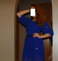 Лот: 2284743. Фото: 3. Платье шифоновое, р-р S. Одежда, обувь, галантерея