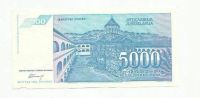 Лот: 9097676. Фото: 2. 5 000 динар. Югославия. 1994. Банкноты