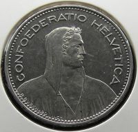Лот: 11542535. Фото: 2. Швейцария монета 5 франков 1994... Монеты