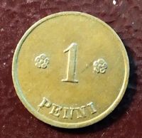 Лот: 19421850. Фото: 2. Финляндия 1 пенни 1922 KM# 23. Монеты