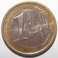 Лот: 11607515. Фото: 2. 1 евро 2004 год. Испания. Монеты