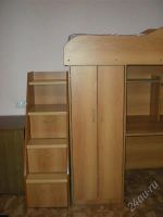 Лот: 1522331. Фото: 2. уголок школьник (кровать+стол). Мебель
