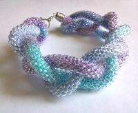 Лот: 7740088. Фото: 3. Браслет из бисера "Весенний". Красноярск