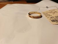 Лот: 17504696. Фото: 3. Золотое кольцо с алмазной обработкой. Красноярск