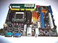 Лот: 17162752. Фото: 3. Комплект Плата M2A74-AMSE Процессор... Компьютеры, оргтехника, канцтовары