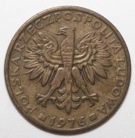 Лот: 8127696. Фото: 2. 2 злотых 1976 год. Польша. Монеты