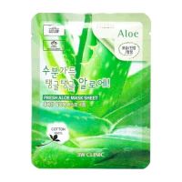 Лот: 18026098. Фото: 2. маска 3W Clinic Fresh Aloe для... Косметика и уход