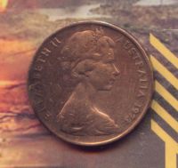 Лот: 4388174. Фото: 2. австралия 2 цента 1973 (аверс... Монеты