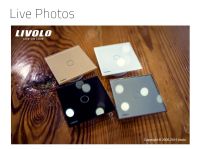 Лот: 10729602. Фото: 2. Сенсорный выключатель livolo для... Электрооборудование