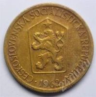 Лот: 92416. Фото: 2. Чехословакия. 1 крона 1962г. Монеты