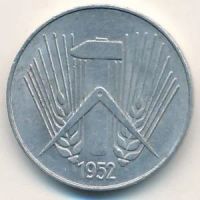 Лот: 8813367. Фото: 2. Германия 10 пфеннигов 1952 года... Монеты