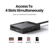 Лот: 21642167. Фото: 3. Картридер UGREEN USB 3.0 TF/SD... Компьютеры, оргтехника, канцтовары