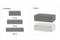 Лот: 23937581. Фото: 5. Туалетный столик навесной Hoff...