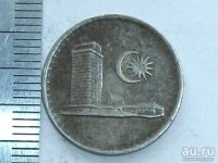 Лот: 8719083. Фото: 2. Монета 10 сен Малайзия 1982 архитектура. Монеты