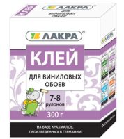 Лот: 6898519. Фото: 2. Клей для виниловых обоев ЛАКРА... Строительные материалы