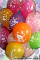 Лот: 3258189. Фото: 3. Связка Шары с рисунком 9штук и... Красноярск