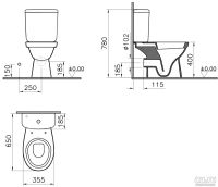 Лот: 16975084. Фото: 3. Унитаз-компакт Norm Fit. Строительство и ремонт