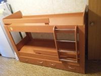 Лот: 10195895. Фото: 4. кровать двухъярусная с 2 выдвижными... Красноярск