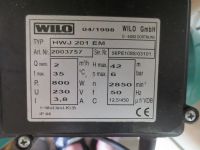 Лот: 11832597. Фото: 2. Насосная станция Wilo HWJ 201... Садовая техника