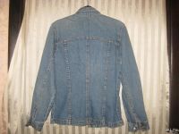 Лот: 14500235. Фото: 7. фирменный джинсовый пиджак 44...