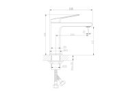 Лот: 24903943. Фото: 6. Смеситель для раковины ORANGE...
