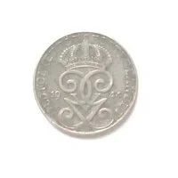 Лот: 18177206. Фото: 2. Швеция 2 эре 1944 С 1 рубля. Монеты