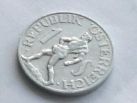 Лот: 16636254. Фото: 3. Монета 1 шиллинг один Австрия... Коллекционирование, моделизм