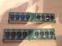 Лот: 6132933. Фото: 2. Hynix DDR2 2048mb (1024mb x2). Комплектующие
