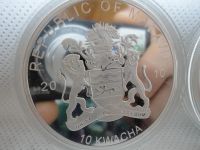 Лот: 8324011. Фото: 4. 2 монеты-10 квача (Kwacha) Малави... Красноярск