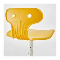 Лот: 7530740. Фото: 3. Ikea Стул офисный желтый ИКЕА... Мебель