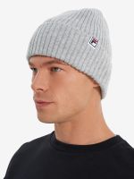 Лот: 25650791. Фото: 5. Шапка FILA, Серый