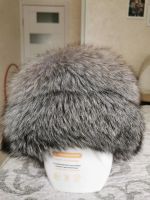 Лот: 24639237. Фото: 2. Шапка-кубанка из чернобурки. Женская одежда