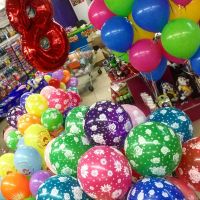 Лот: 14535331. Фото: 3. Шары Пастель! 15 шаров с рисунком... Красноярск