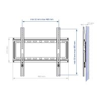 Лот: 13960987. Фото: 2. Кронштейн для LCD/LED телевизоров... Аксессуары