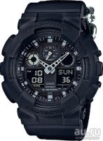 Лот: 11324286. Фото: 3. Часы Casio G- SHOCK GA-100BBN-1A. Ювелирные изделия, бижутерия, часы