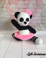 Лот: 13369868. Фото: 3. Пандочка балеринка. ручная работа... Ручная работа