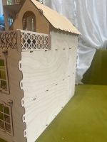 Лот: 23575663. Фото: 4. Кукольный дом, высота: 53, длина... Красноярск