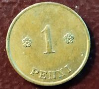 Лот: 19421852. Фото: 2. Финляндия 1 пенни 1924 KM# 23. Монеты