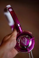 Лот: 2989843. Фото: 2. Наушники Skullcandy Lowrider бело-розовые. Аудиотехника