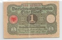Лот: 13054212. Фото: 2. Германия. 1 марка 1920 год. Банкноты